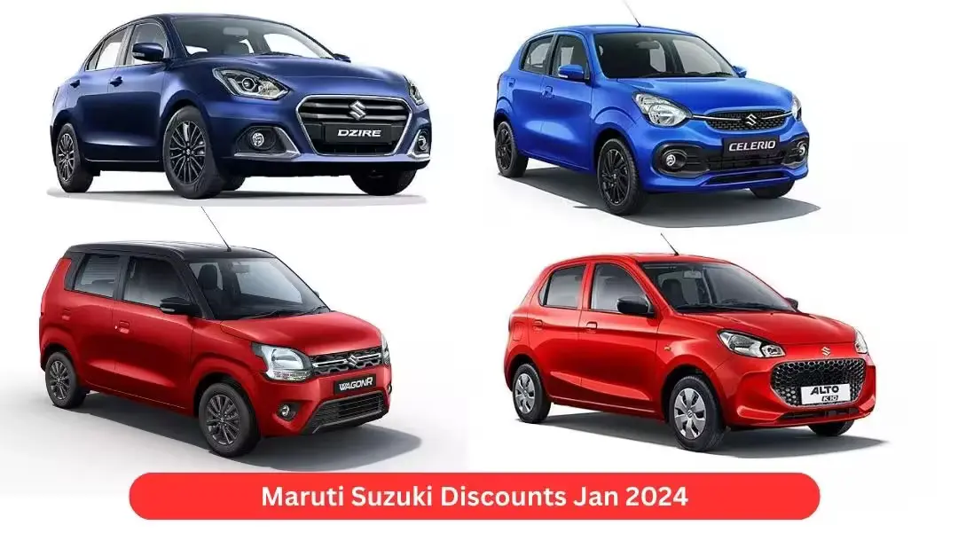Maruti Suzuki Discounts Jan 2024